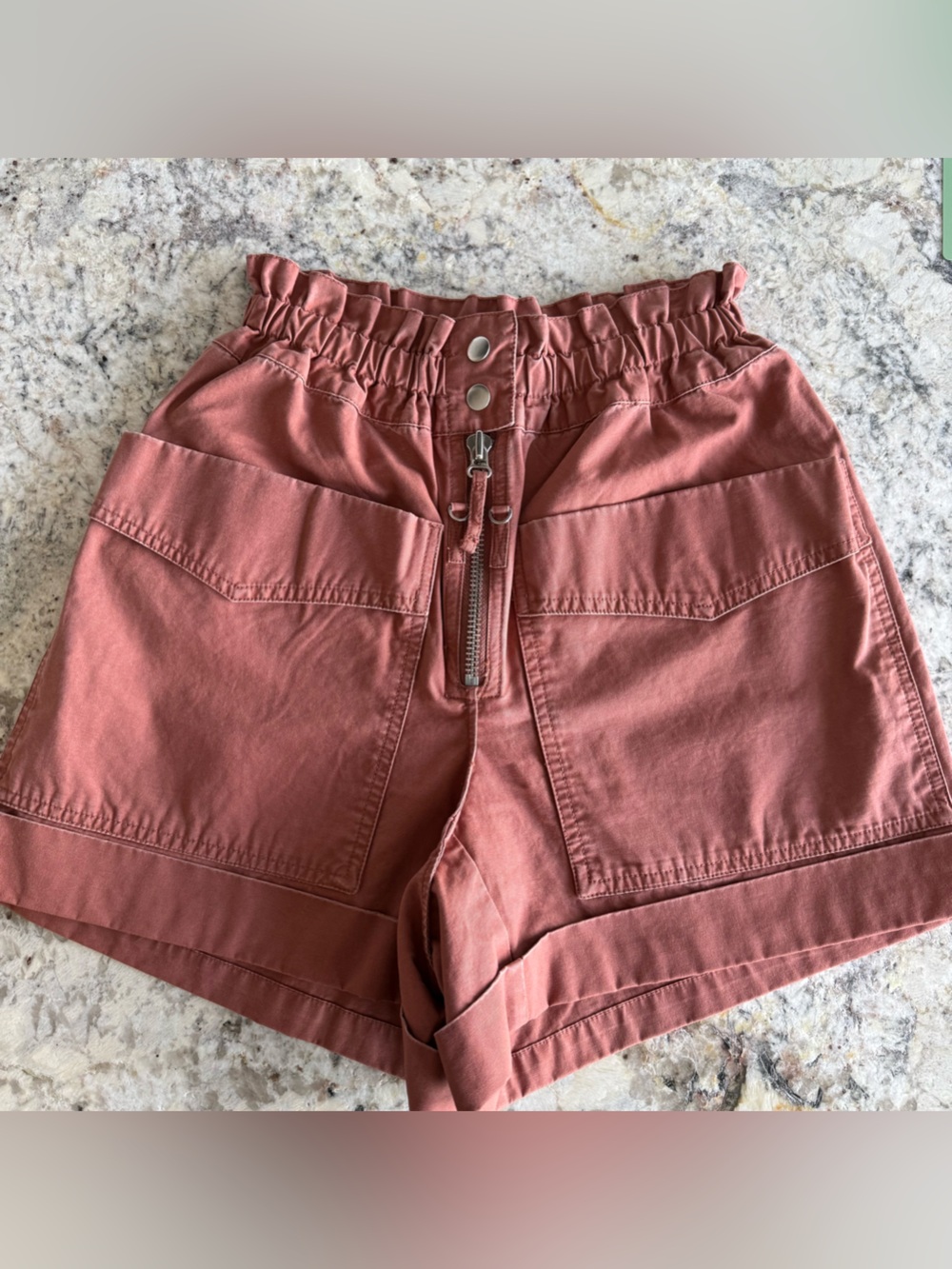 Isabel Marant Etoile Cotton Shorts, Size 36